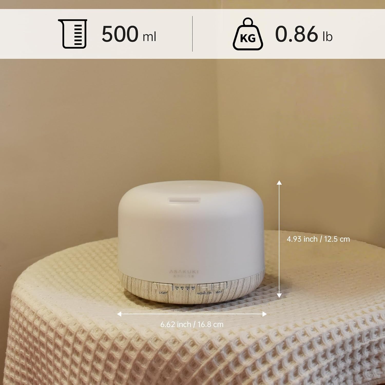 LEVOIT Vital 200S-P Air Purifier – HEPA for Large Rooms (1800 sq ft), Smart WiFi, Washable Filter, Air Quality Monitor (White)
