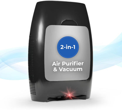 EyeVac Air 2-in-1 HEPA Purifier & Touchless Vacuum – 600 Sq Ft