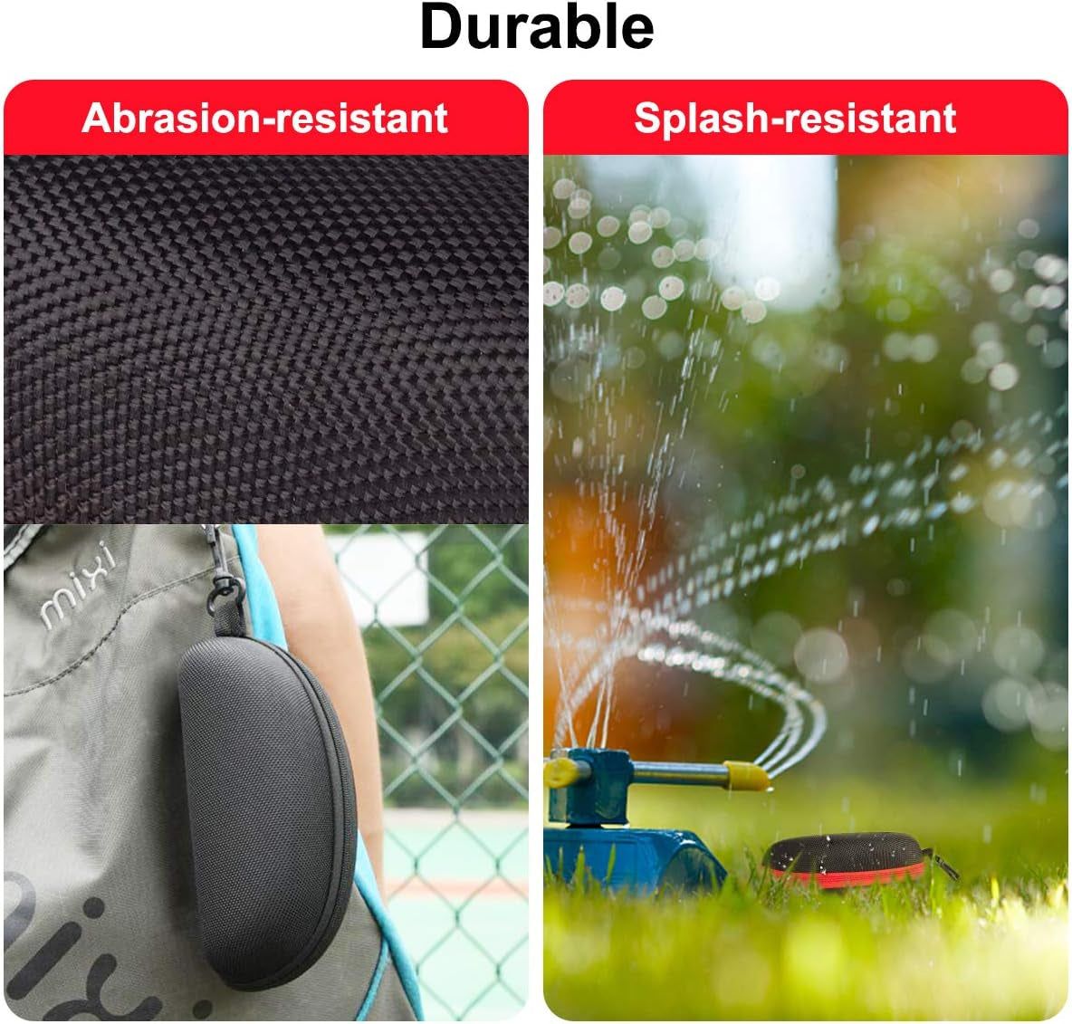 3 Pack Sunglasses Case Portable Travel Zipper Eyeglasses Case Hook